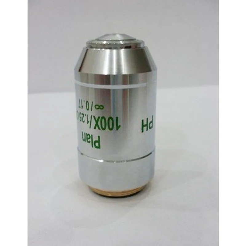 Новое масло 100X PH Ахроматический план бесконечности микроскоп объектив |