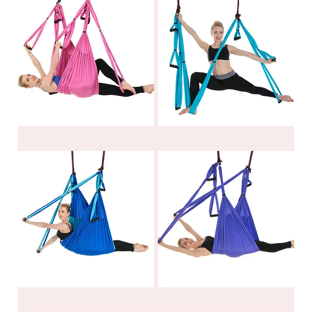 

Pilates body shaping Aerial Yoga Swing Set Yoga Hammock Antigravity Ceiling Hanging Yoga Sling