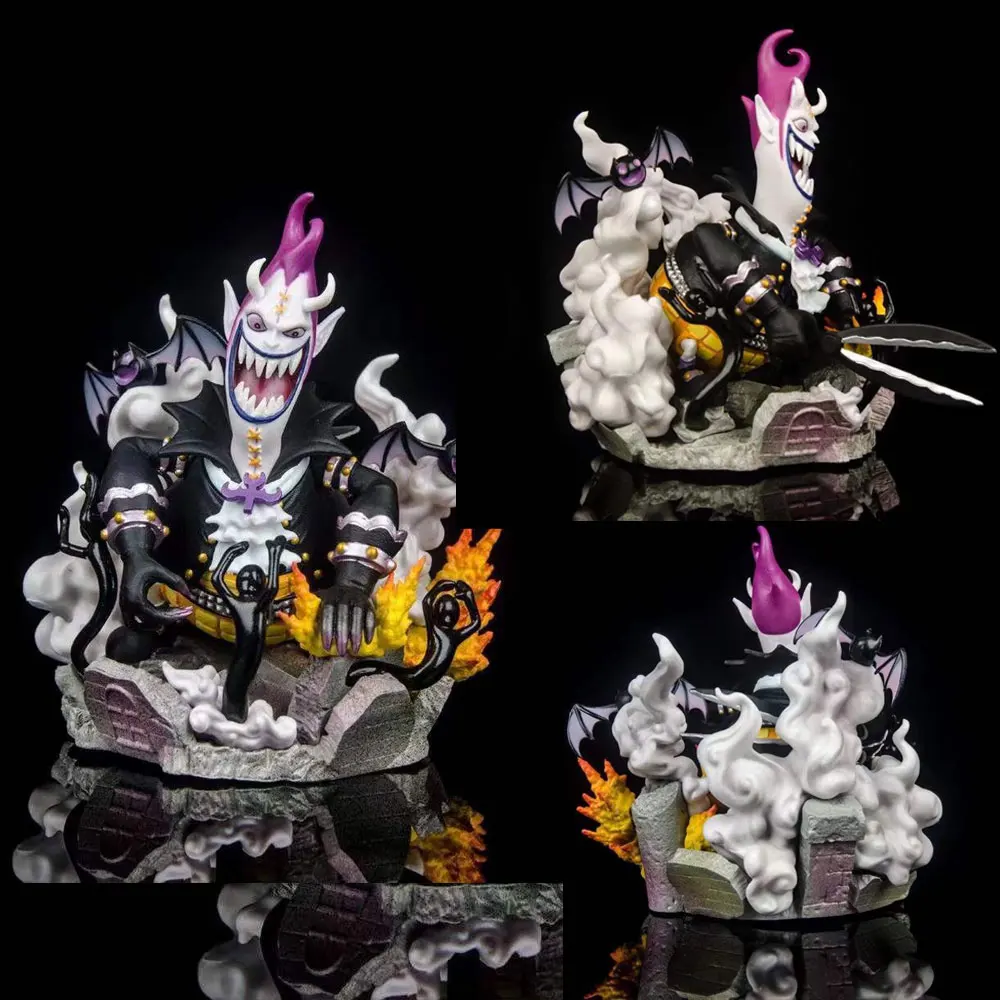 One Piece Gekko Moria Figure Bat Shadow Fruit Ability Oka Shichibukai Captain Of The Horror Barque Pvc Model Collection Gift