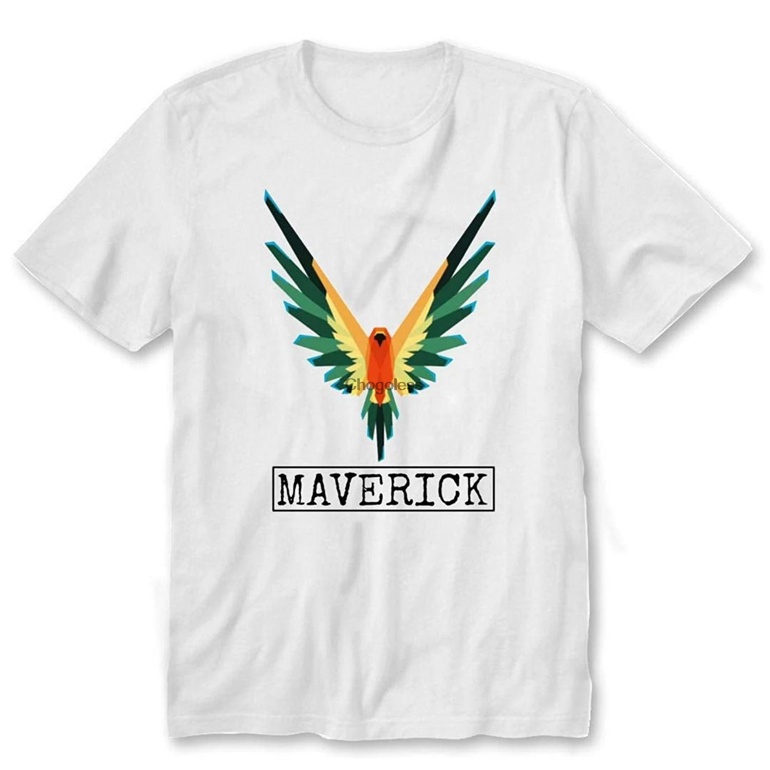 Белая футболка с логотипом Maverick Logan Paul DMN |