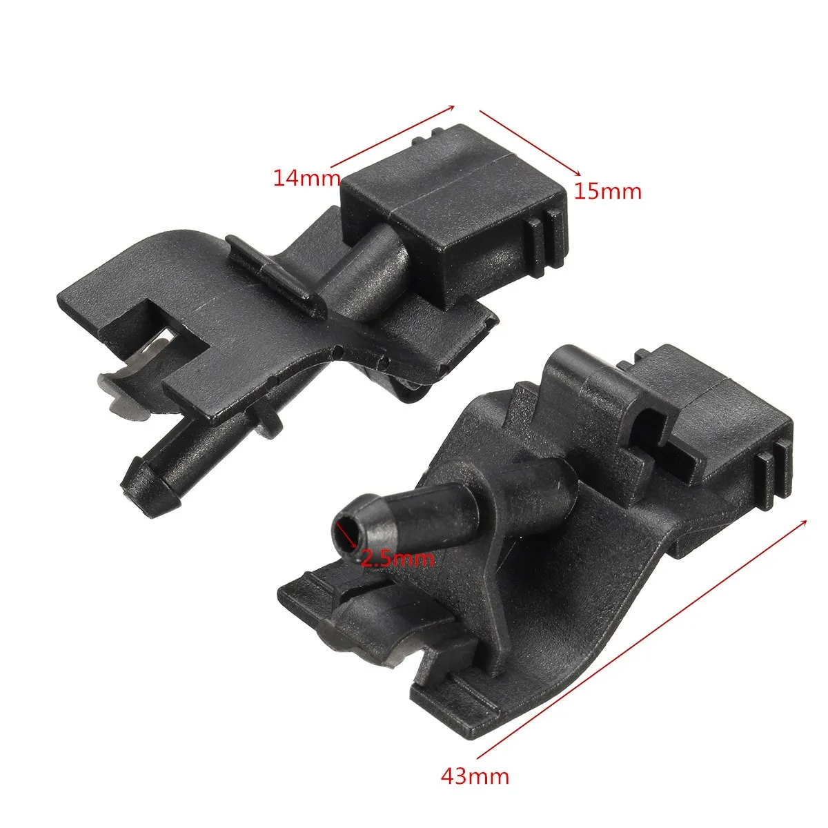 Hot Sale Pair Windshield Washer Nozzle Jets Spray Fit for Toyota Corolla Altis Camry 2006-15 | Автомобили и мотоциклы