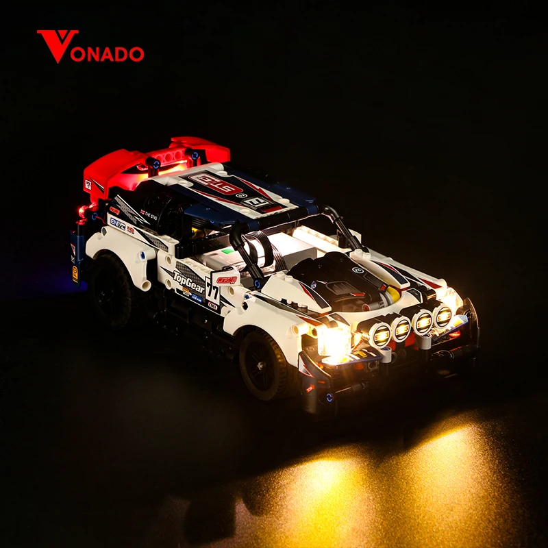 Светодиодный светильник комплект совместимый для 42109 Technic Топ Шестерни Rallyed