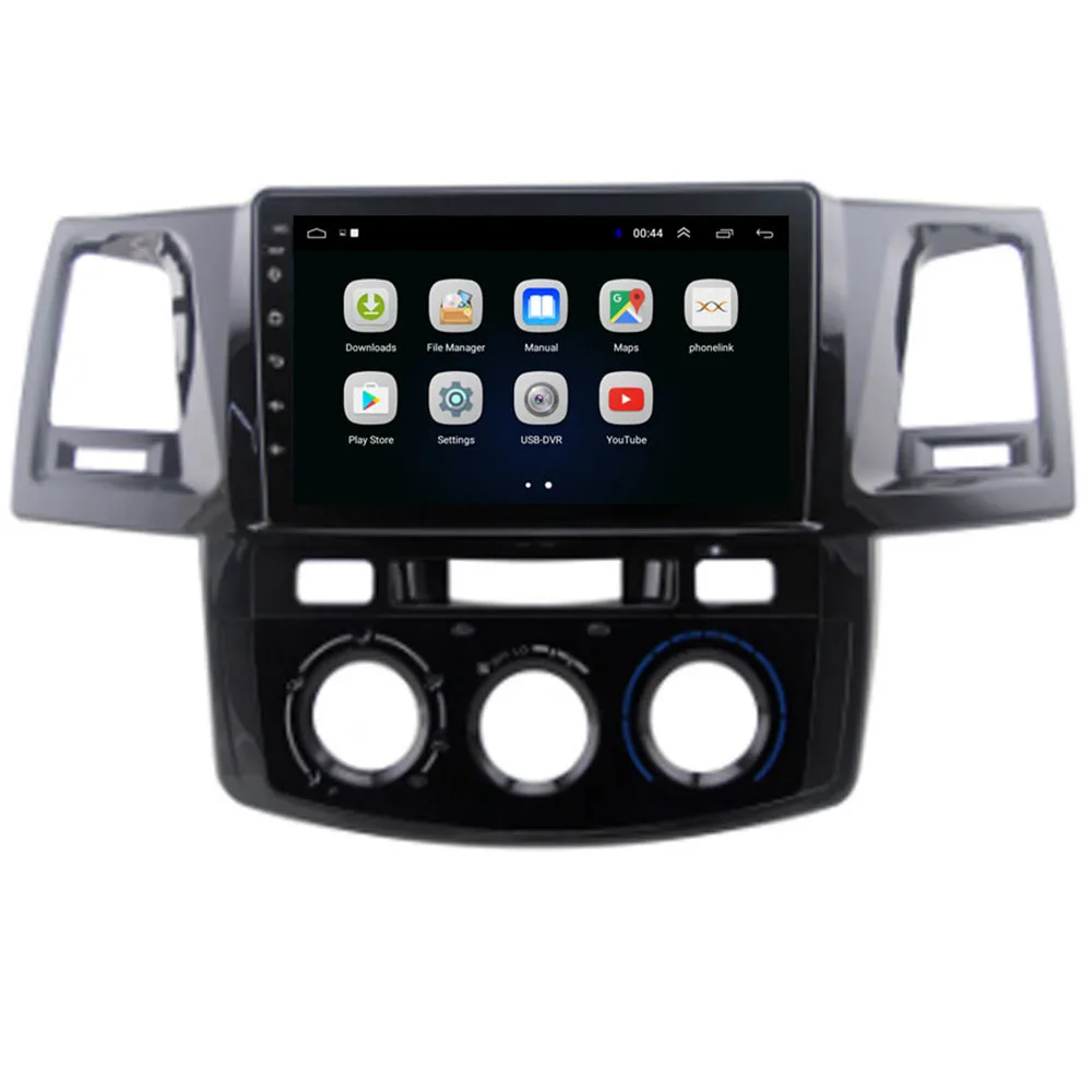 4G LTE Android10.0 для Toyotal Fortuner/HILUX Revo / Vigo 2004-2013 2014 мультимедийный стерео автомобильный