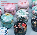 1 шт., жестяная мини-коробка для хранения