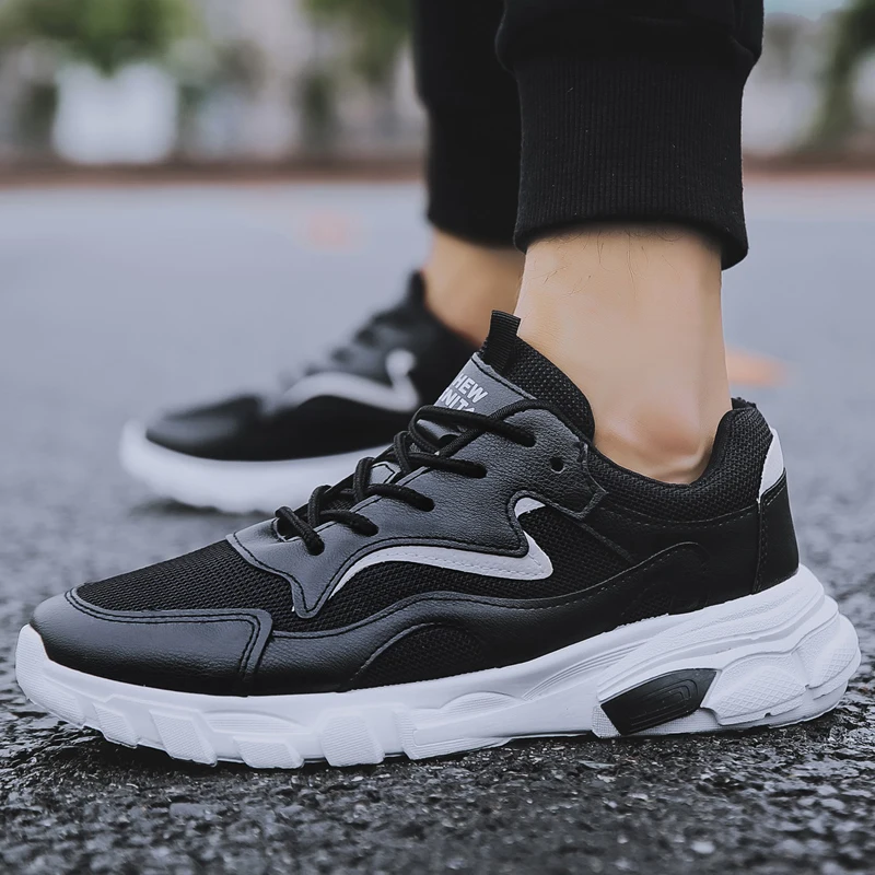 

Sneakers Men Casual Shoes White Lace Up Comfortable Breathable Fashion Outdoor Walking Shoes Male Adult Sneakers Basket Homme