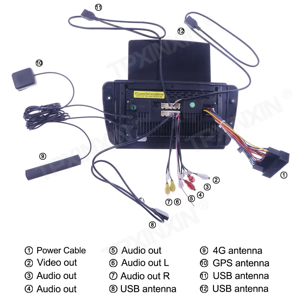 저렴한 무선 카플레이 스테레오 수신기 자동차 GPS 네비게이션 라디오 플레이어 라디오, 좌석 이비자 2009-2015 안드로이드 128G 테슬라 스타일 화면