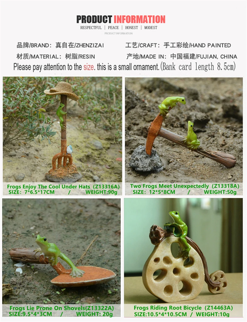 Повседневная коллекция креативные DIY микро Ландшафтные украшения для Животных Фигурки лягушек офисные настольные украшения для дома и сада