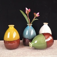 mini ceramic aromatherapy bottle vase creative handicraft decoration