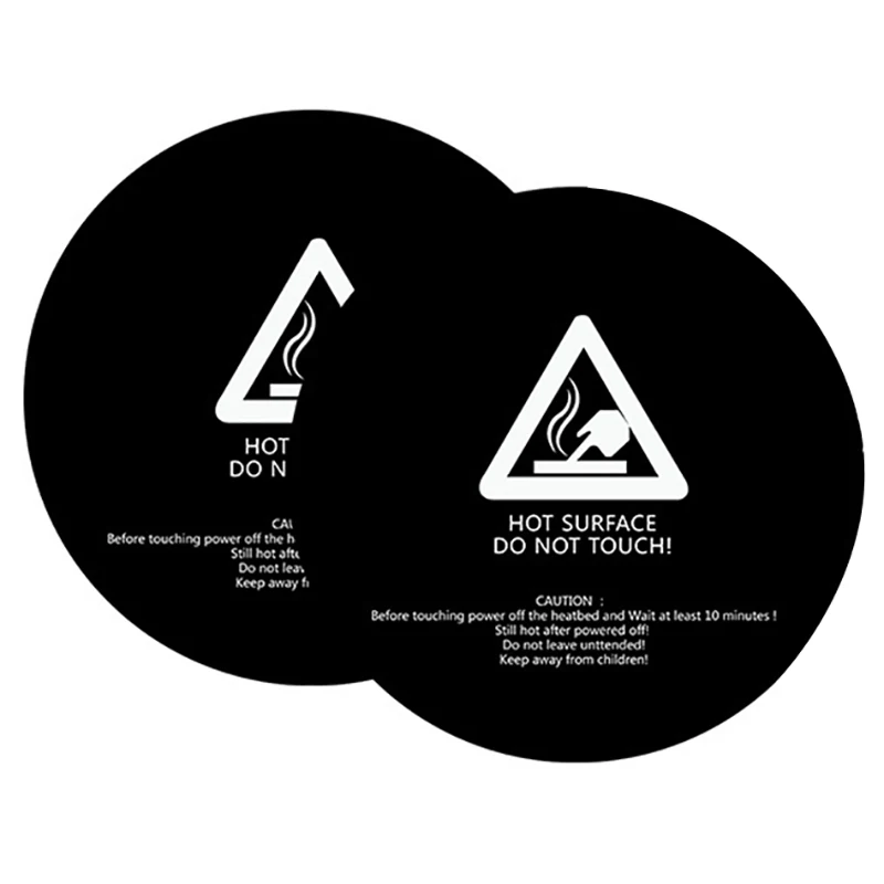 1 шт. 3d принтер Тепловые наклейки для кровати с лентой 200 мм Круглый принт сборка