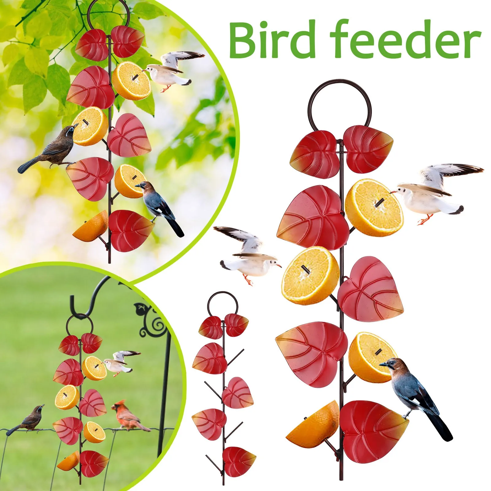 Комплект из 2 предметов маленькая птичка мандарины фрукты Фидер творчество мини