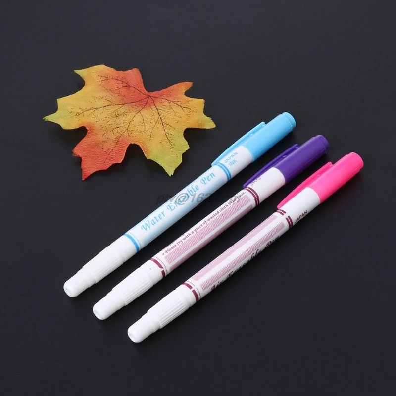 3 шт. стираемая ручка красная синяя фиолетовая | Дом и сад