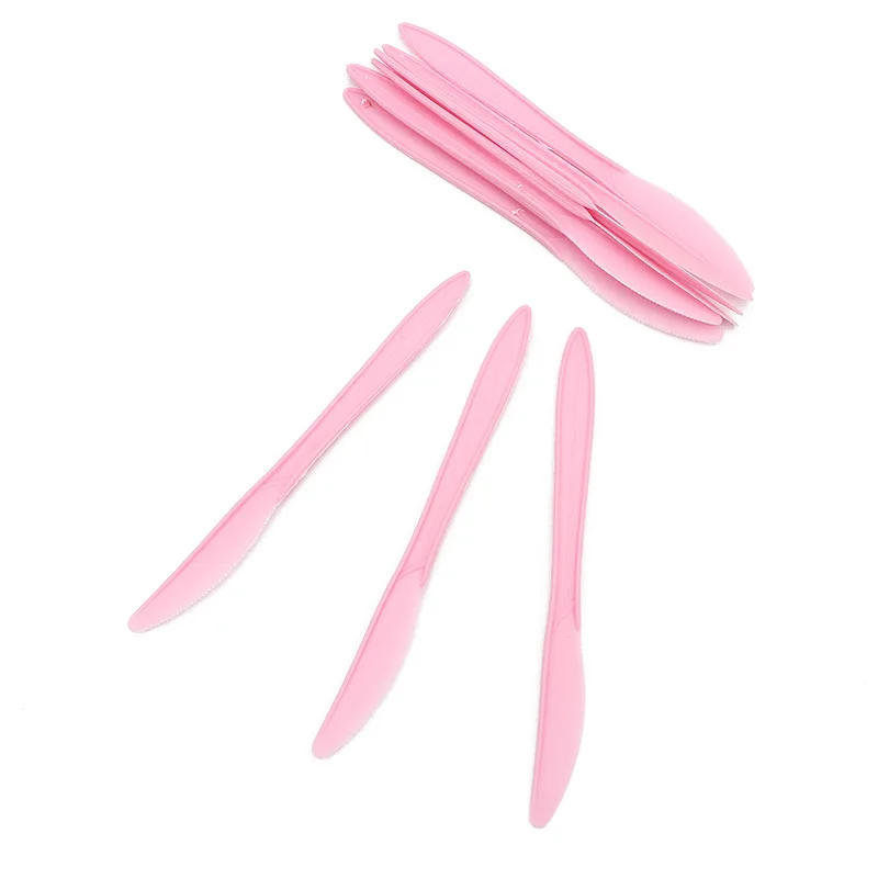 Knife 12pcs 123 вечерние Единорог вечерние одноразовая посуда День рождения Baby Shower пластина Бумага чашки Бумага Полотенца украшения свадебные принадлежности - Цвет: Knife 12pcs