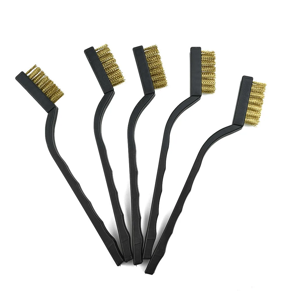 

Tools Cleaning brush Micro Paint Polishing Cleaner Scourer 12 pcs Wire Mini Small