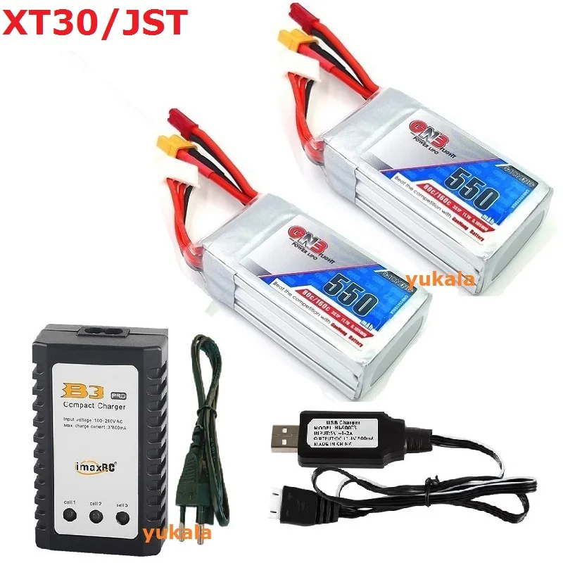 Аккумулятор GAONENG GNB 11 1 В 550 мАч 3S 50C/100C HV 4 35 в Lipo с зарядным устройством для BetaFPV BETA75X