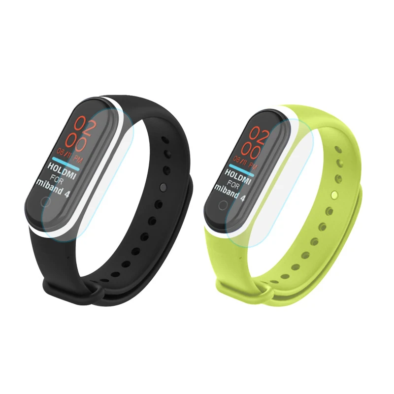 3 шт. Защитная пленка для экрана Xiaomi Mi Band 5 смарт браслет защитная защита от