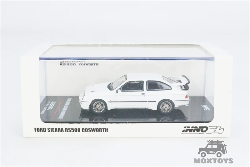 INNO 1:64 FORD SIERRA RS500 COSWORTH #1 TEXACO 1988/1986 Diamont белая литая модель автомобиля | Игрушки и