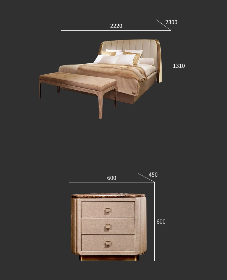 2020 современный китайский стиль деревянный мраморный однотонный Комплект