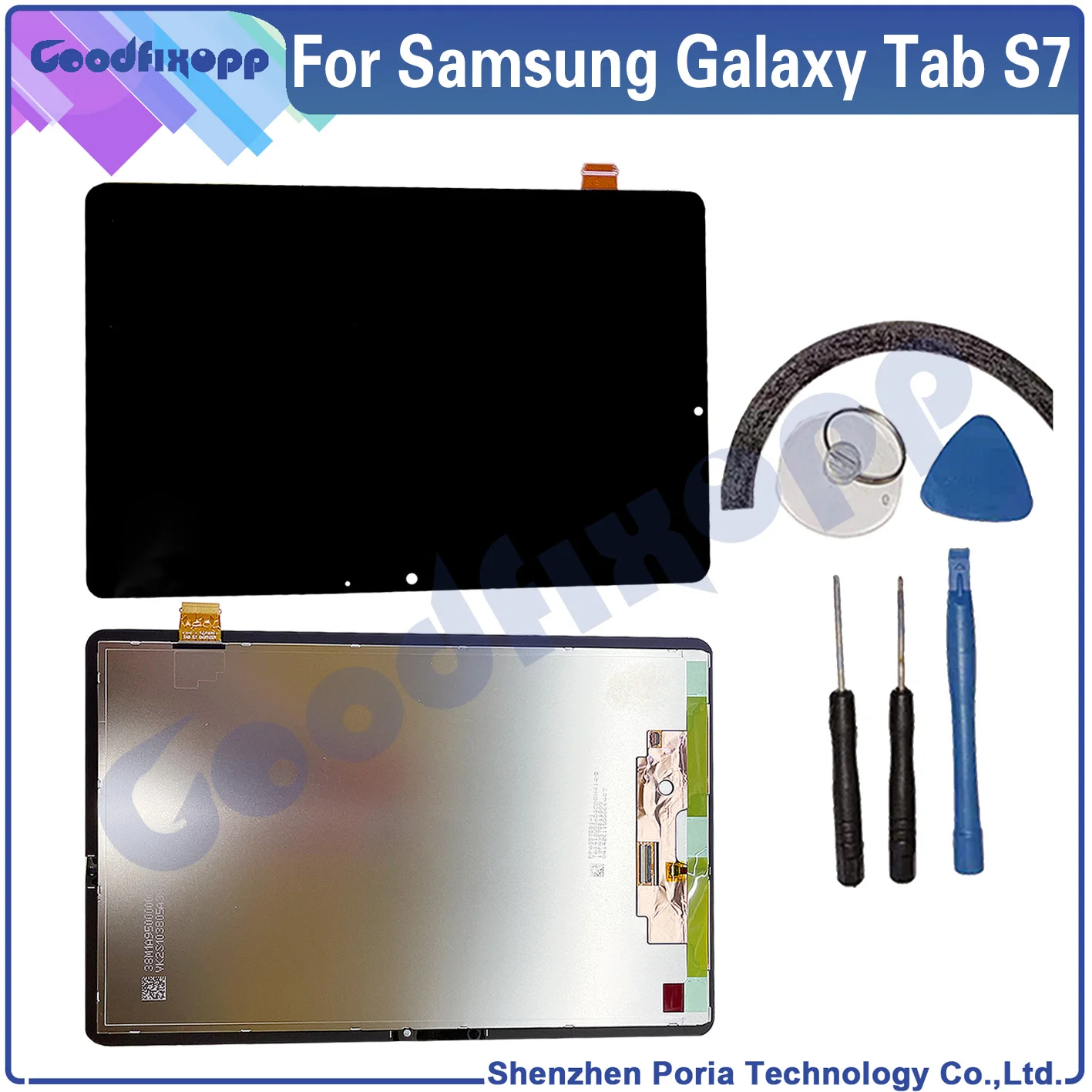 100% Tested For Samsung Galaxy Tab S7 SM-T870 T875 T876B LCD Display Touch Screen Digitizer Assembly Replacement