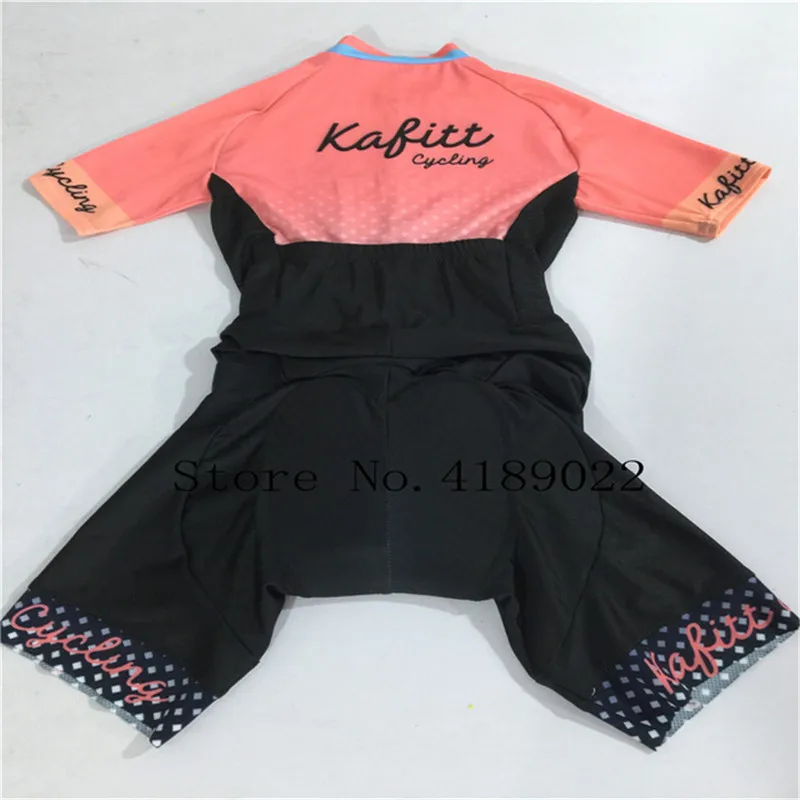 Командный костюм kafitt, женский сексуальный короткий триатлон с рукавом, Велоспорт, Джерси, облегающий костюм, ropa ciclismo, комбинезон, Майо, велосипедный гелевый набор