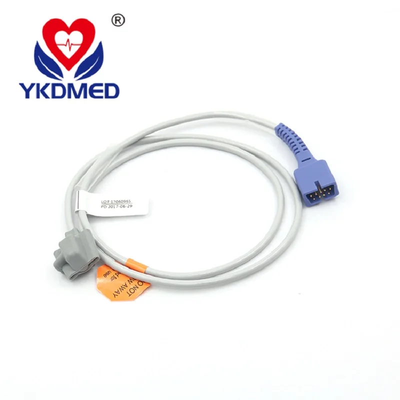 Nellcor DS 100A spo2 датчик (Oximax)/многоразовый Spo2 9 контактов 1 м Медицинский ТПУ Бесплатная