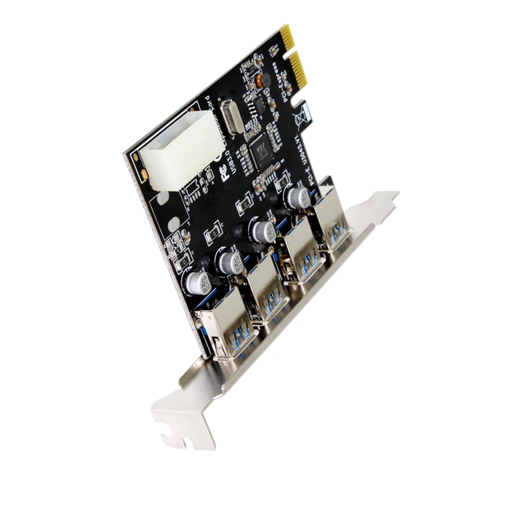 USB 3 0 PCI-e Плата расширения PCI express PCIe адаптер концентратора 4-портовый USB3.0