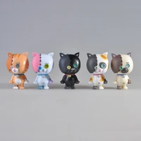 japan medicoms capsule toys gashapon trendy artist toy cat doll kitten figures monster ornament vag vinyl artist gacha gift