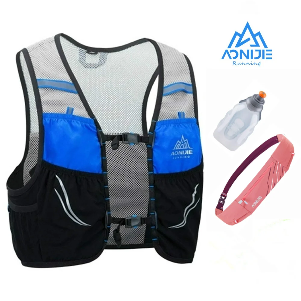 

AONIJIE C932 Waist bag bottle 250ml 2.5L Lightweight Hydration Vest Ultralight Trail Running Backpack Outdoor Sports Bag Hiking
