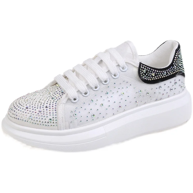 

Women Casual Sneakers Spring Autumn summer Breathable Women Shoes Lace Up Female Comrfortable Platform Shoes Women