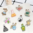 Милая серия инструментов для химзащиты, Модная креативная брошь в виде капли масла, булавка для джинсовой сумки, подарок для друзей, для мужчин и женщин, модное украшение