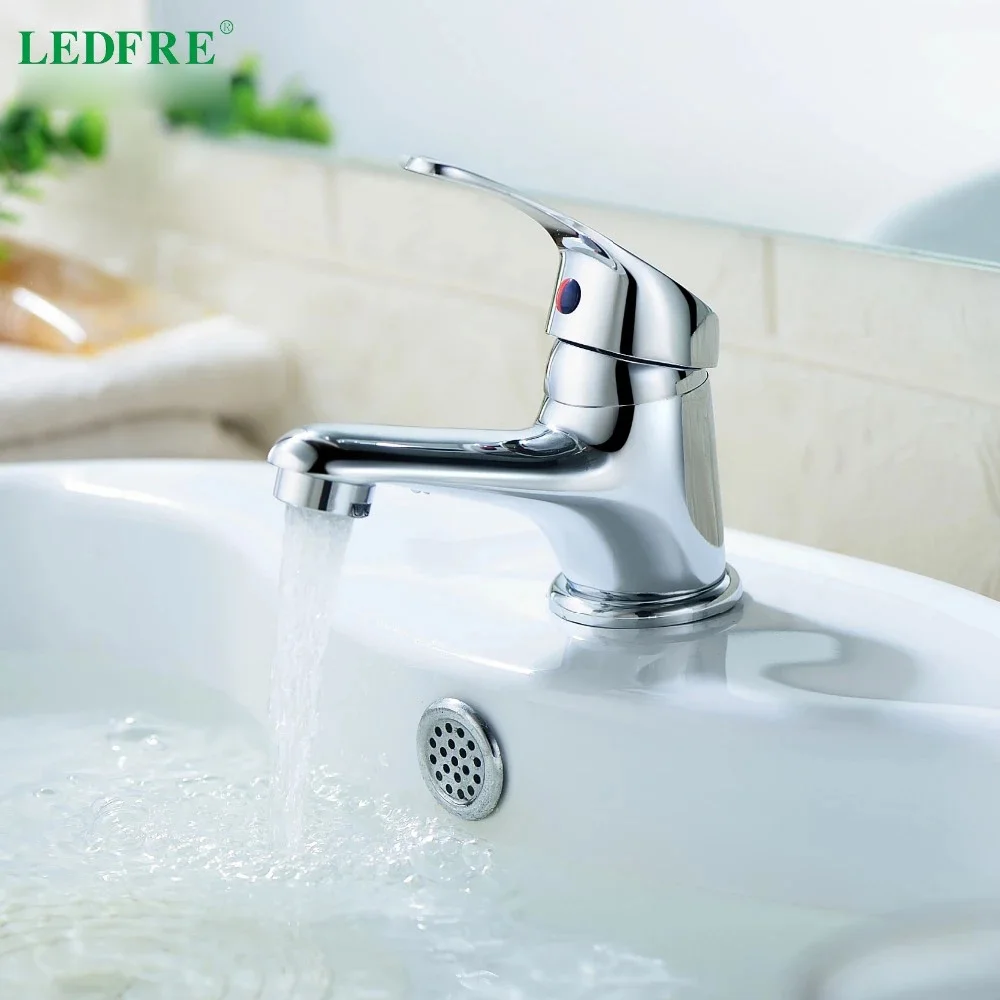Однорычажный смеситель LEDFRE LF56A100 кран для ванной комнаты горячей и холодной