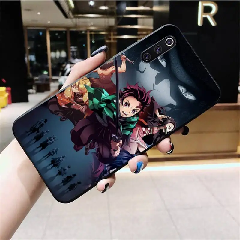 Newest Japan Anime Kimetsu no Yaiba Customer Quality Phone Case for Xiaomi Mi10 10Pro 10 lite Mi9 9SE 8SE Pocophone F1 Mi8 Lite | Мобильные