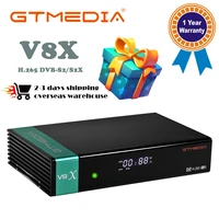full hd gtmedia v8xnova dvb s2 satellite receiver gtmedia v8x upgrade form v8 honor support h 265 built in wifi m3u box