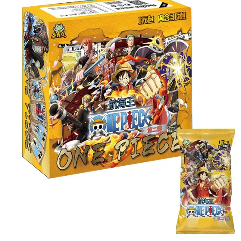 Cartas originales de colecci&oacute;n de Anime japon&eacute;s Luffy Roronoa Sanji Nami TCG, tarjetas de juego, 50-210 unids/caja, regalo de cumplea&ntilde;os para ni&ntilde;os-1