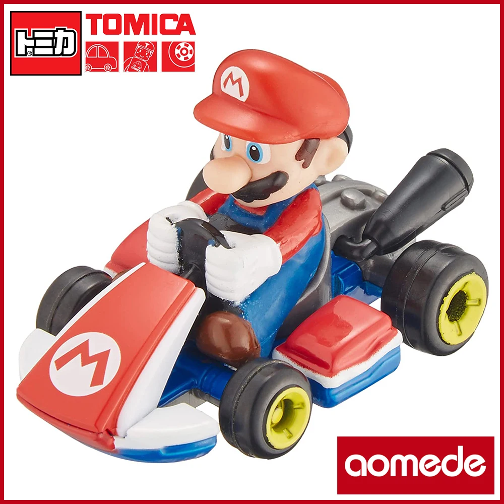 

TAKARA TOMY Tomica Alloy Car Model Boy Toy Ornaments Dream No.164 MARIOKART8 MARIO Diecast 1/64