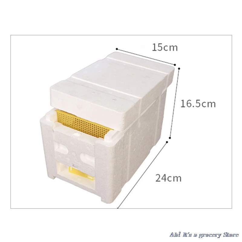 

1PC Bee Hive Beekeeping King Box Pollination Box Foam Frames Beekeeping Tool Kit