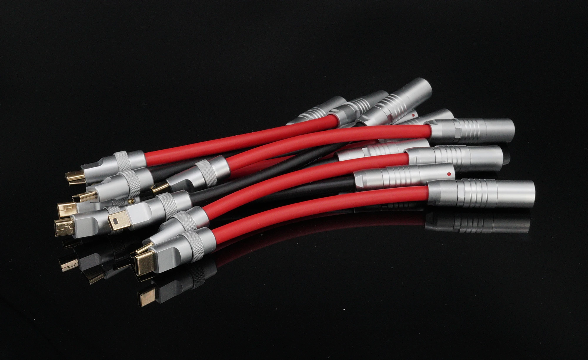 Handmade Keyboard Data Cable Independent Connector Part with Half of Aviation Plug GC Aviation Plug Universal Head images - 6