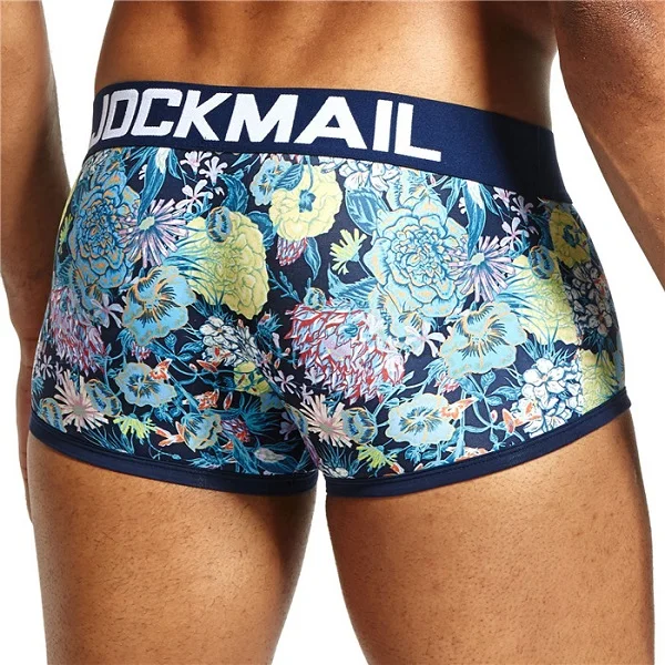 JM417 JOCKMAIL, сексуальное мужское нижнее белье, боксеры, игривый принт, гей нижнее белье, calzoncillos hombre, мужские трусы, Cueca, боксеры, мужские трусы - Цвет: JM417