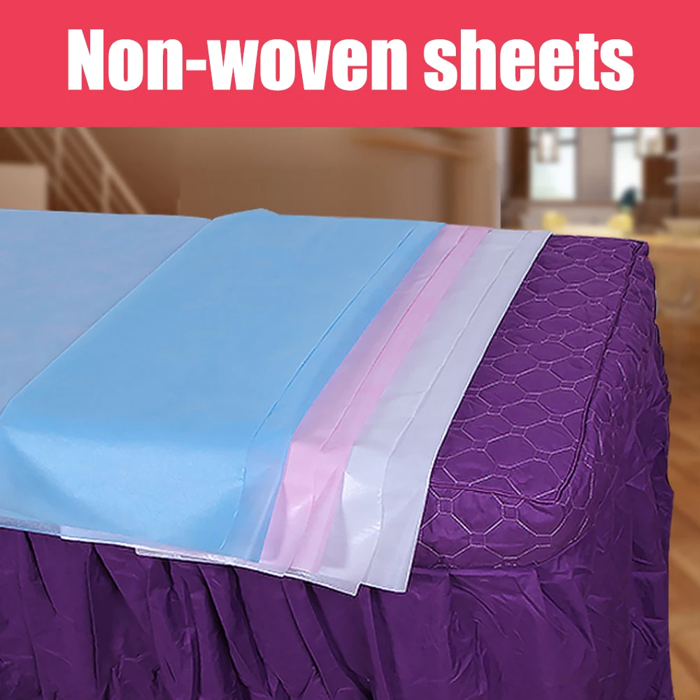 Одноразовые нетканые простыни для спа-массажа покрывала постельного стола 10 шт.