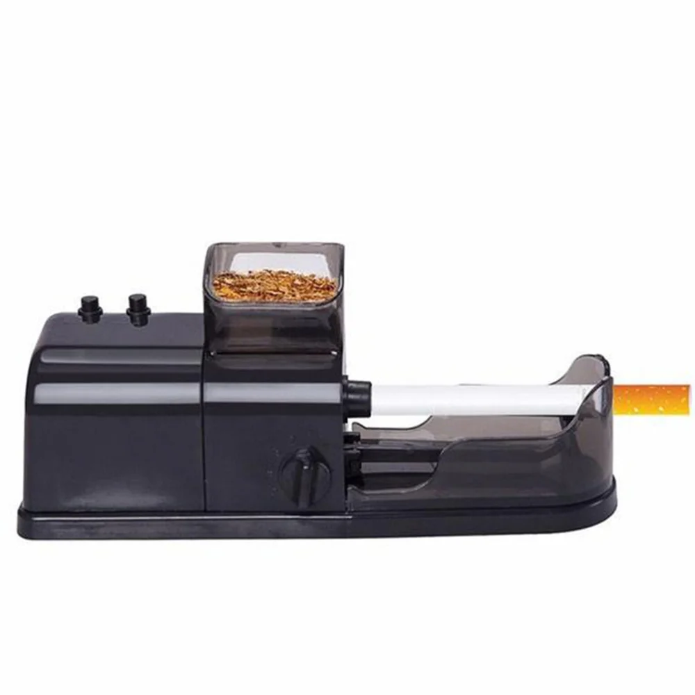 

Automatic Electric Tobacco Maker Mini Rolling Machine Tobacco Roller Black (Plug)