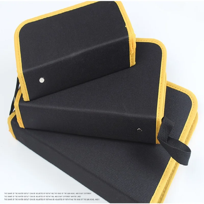 CAMMITEVER желтая кромка сумка для инструментов Электрик Холст ремонт паяльник