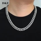 Цепочка мужская кубинская D  Z, 13 мм, в стиле хип-хоп