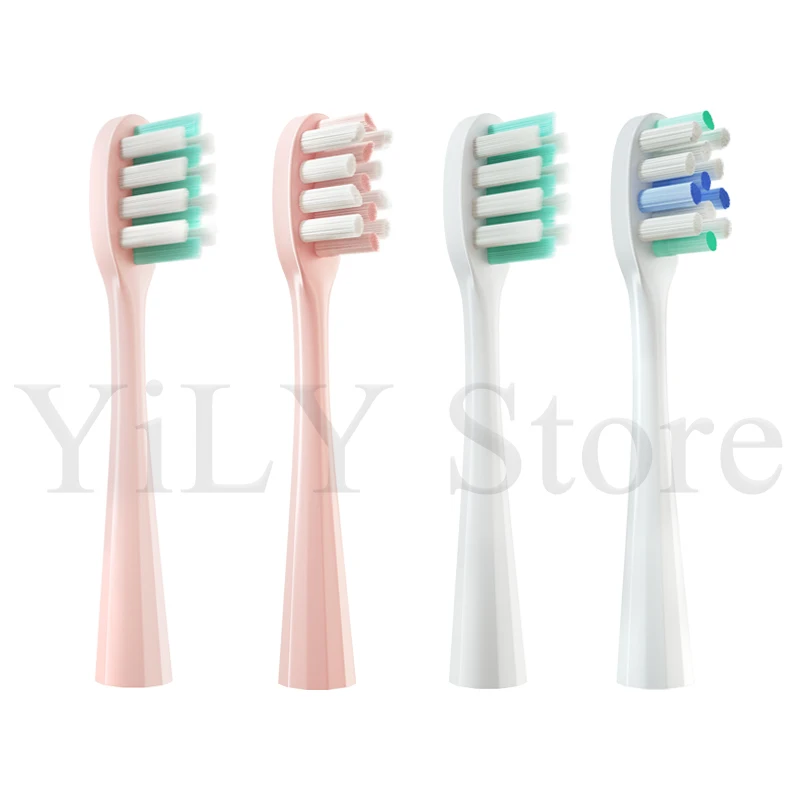 4/8Pcs Replacement For Usmile Y1/U1/U2 Toothbrush Heads Pink Smart Electric Tooth Clean DuPont Brush Nozzles Heads