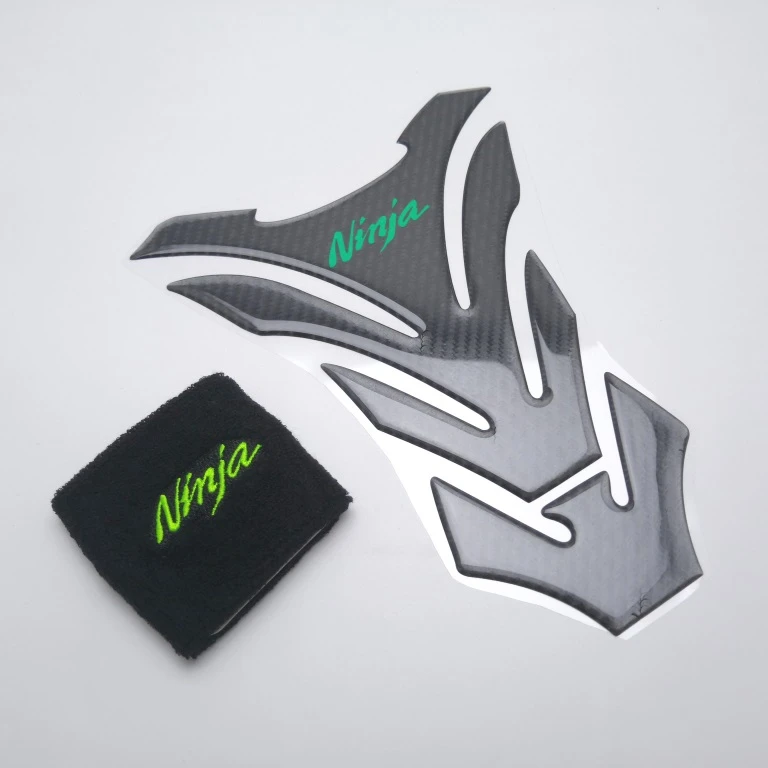 2 Pieces Тормозной резервуар носок масляный бак крышка рукав для Kawasaki Ninja ZX-6R ZX7R ZX9R ZX10R ZX12R ZX14R - Цвет: 2 Pieces