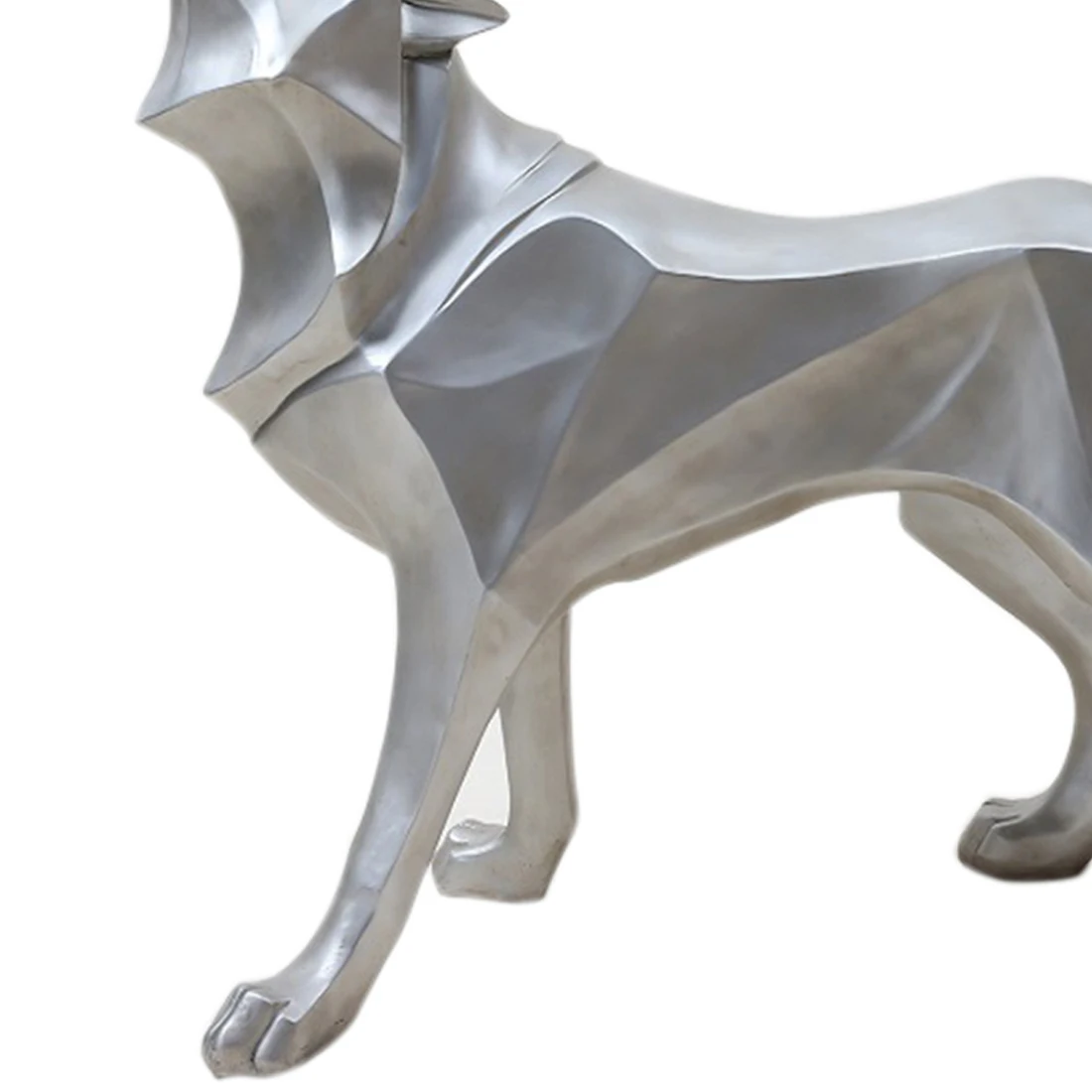 Горячая Распродажа креативные изделия из смолы украшения имитация Волчья модель