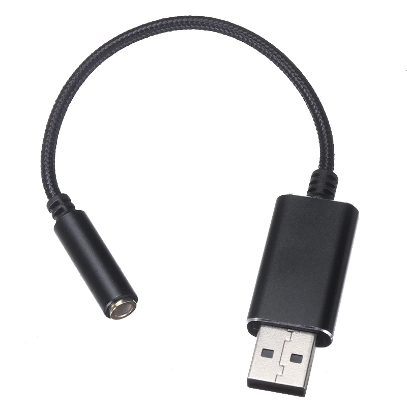 Новое поступление USB до 3 5 мм Aux кабель для подключения наушников аудио адаптер ПК
