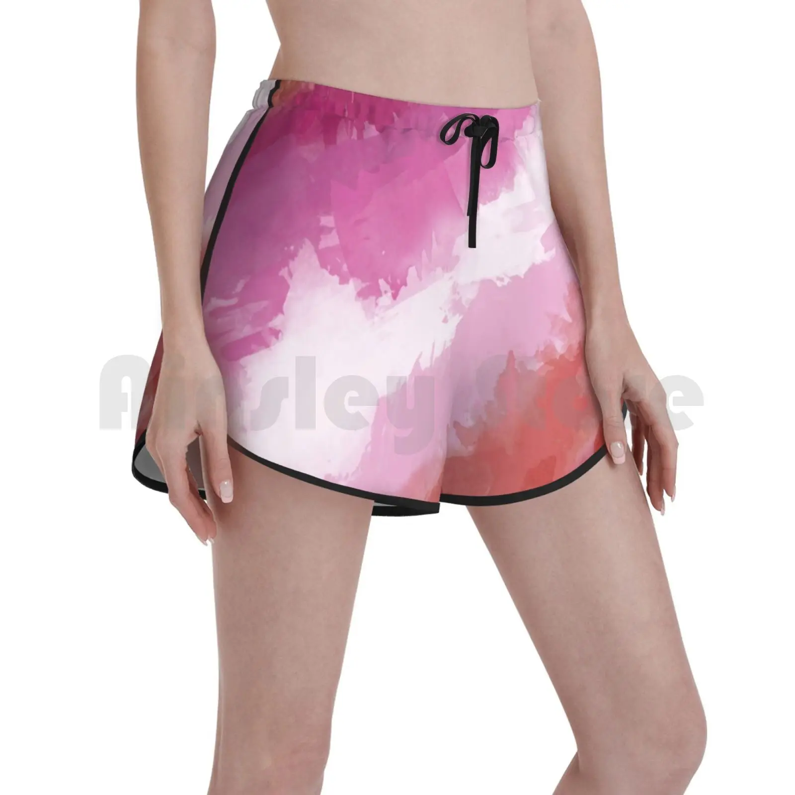 

Watercolor Pride Swim Shorts Women Beach Shorts Pride Pride Watercolor