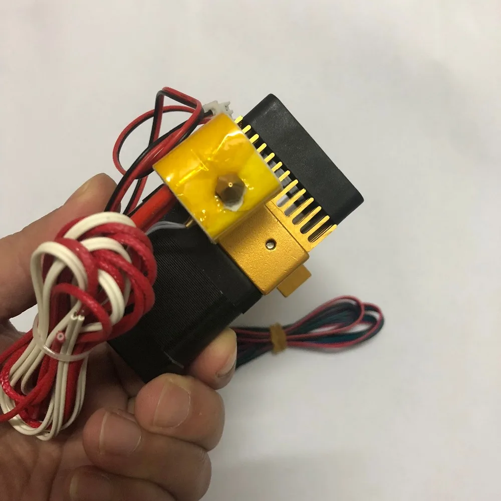 Mk8 экструдер с термопарным нагревателем для makerbot Reprap Prusa I3 Полный металлический