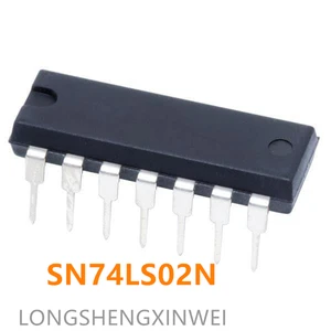 1PCS SN74LS02N HD74LS02P SN7402N Direct DIP-14 Input Positive or Non-Gate