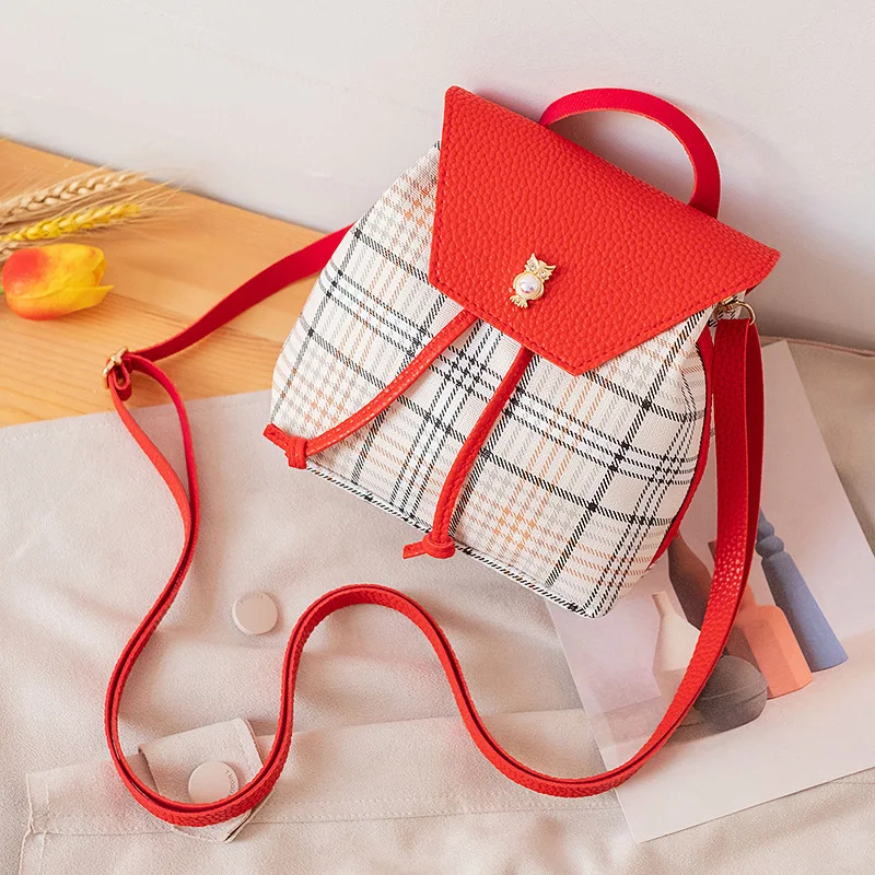 

2021 New Fashion Korean Backpack Simple Book Bag Fashionable And Casual