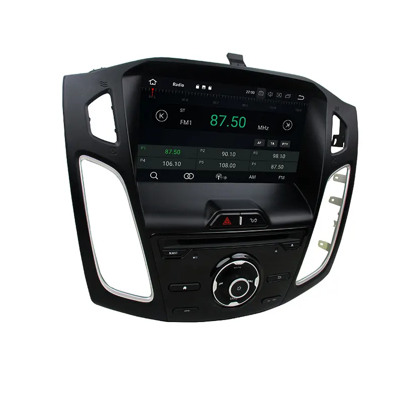 Автомагнитола 9 дюймов 1 Din 8 ядер Android 0 для Ford Focus 2012 2014 Автомобильный